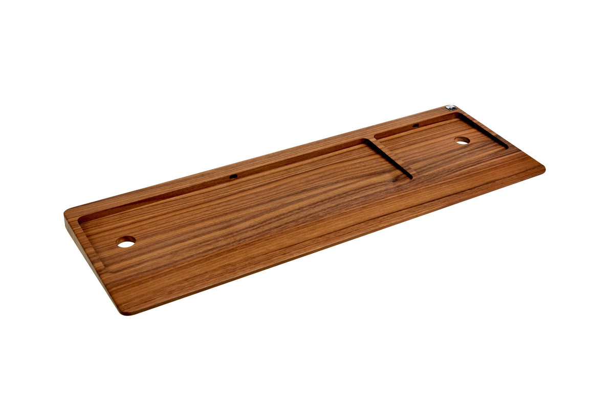 Numeric TrackpadTray 2021 aus Nussbaumholz - Halterung für Apple Magic Keyboard mit Ziffernblock und Touch ID und Trackpad (ab 2021) - WOODYS