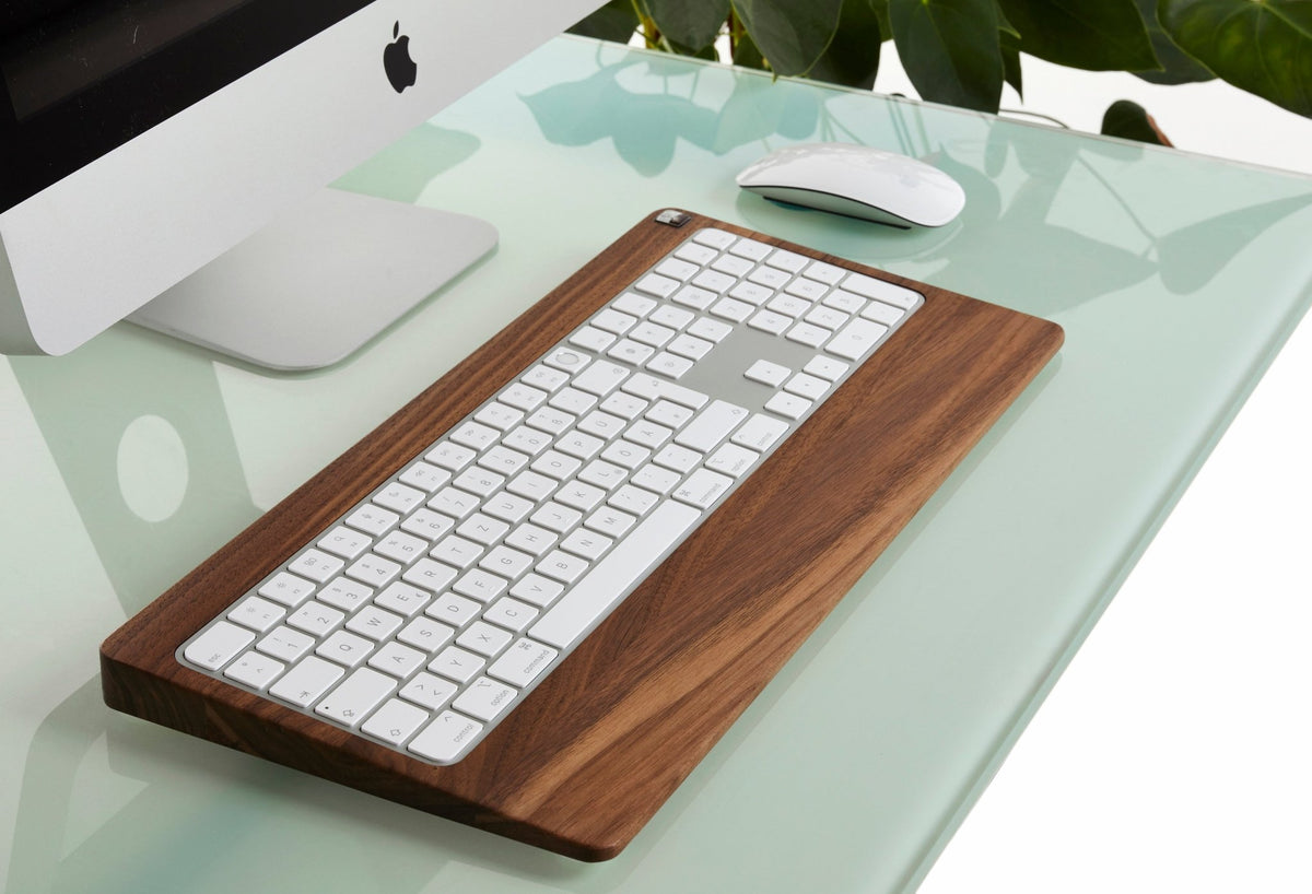 Numeric MonoTray 2021 - Halterung für Apple Magic Keyboard mit Touch ID und Ziffernblock aus Massivholz - WOODYS