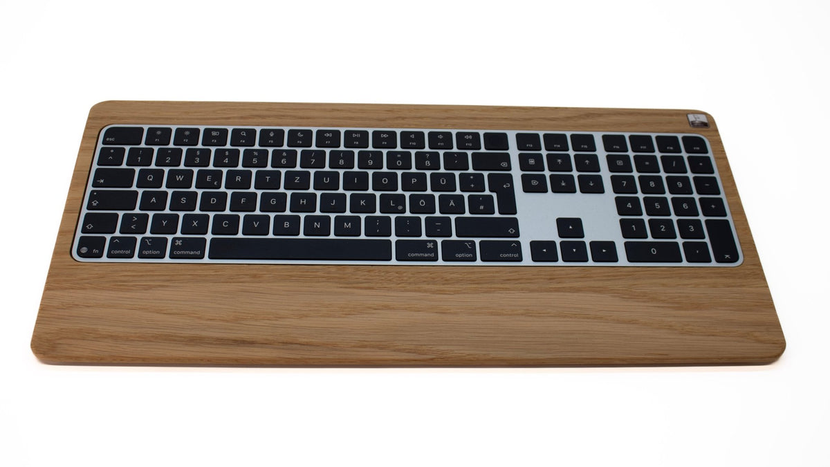 Numeric MonoTray 2021 - Halterung für Apple Magic Keyboard mit Touch ID und Ziffernblock aus Massivholz - WOODYS