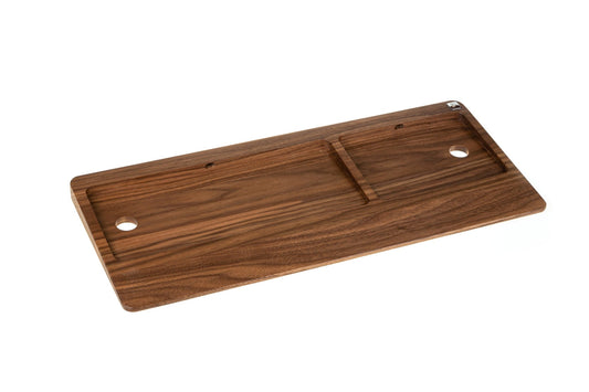 TrackpadTray 2021 aus Nussbaumholz - Halterung für Magic Keyboard mit Touch ID und Magic Trackpad (ab 2021) - WOODYS