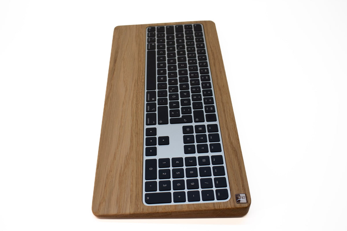 Numeric MonoTray 2021 - Halterung für Apple Magic Keyboard mit Touch ID und Ziffernblock aus Massivholz - WOODYS