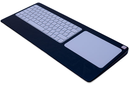 Trackpad Tray 2021 – Eschenholz Keyboard Tray | Schwarz oder Weiß lackiert | Magic Keyboard mit Touch ID und Magic Trackpad