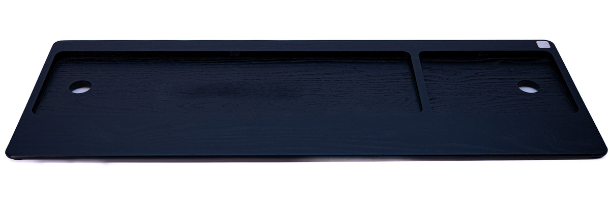 Numeric Trackpad Tray 2021 – Eschenholz Keyboard Tray | Schwarz oder Weiß lackiert | Magic Keyboard mit Touch ID und Magic Trackpad