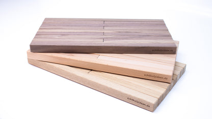 faltbarer Untersetzer aus Holz - eckig - für z.B. Töpfe, Pfannen, Bräter oder Auflaufformen