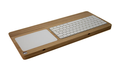 TrackpadTray 2021 aus Eichenholz - Halterung für Magic Keyboard mit Touch ID und Magic Trackpad (ab 2021)