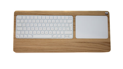 TrackpadTray 2021 aus Eichenholz - Halterung für Magic Keyboard mit Touch ID und Magic Trackpad (ab 2021)