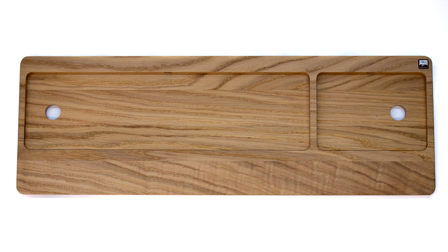 Numeric TrackpadTray 2021 aus Eichenholz - Halterung für Apple Magic Keyboard mit Ziffernblock und Touch ID und Trackpad (ab 2021)